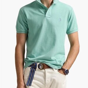 Polo Ralph Lauren. Custom-Slim-Fit Mesh Polo Shirt size XL